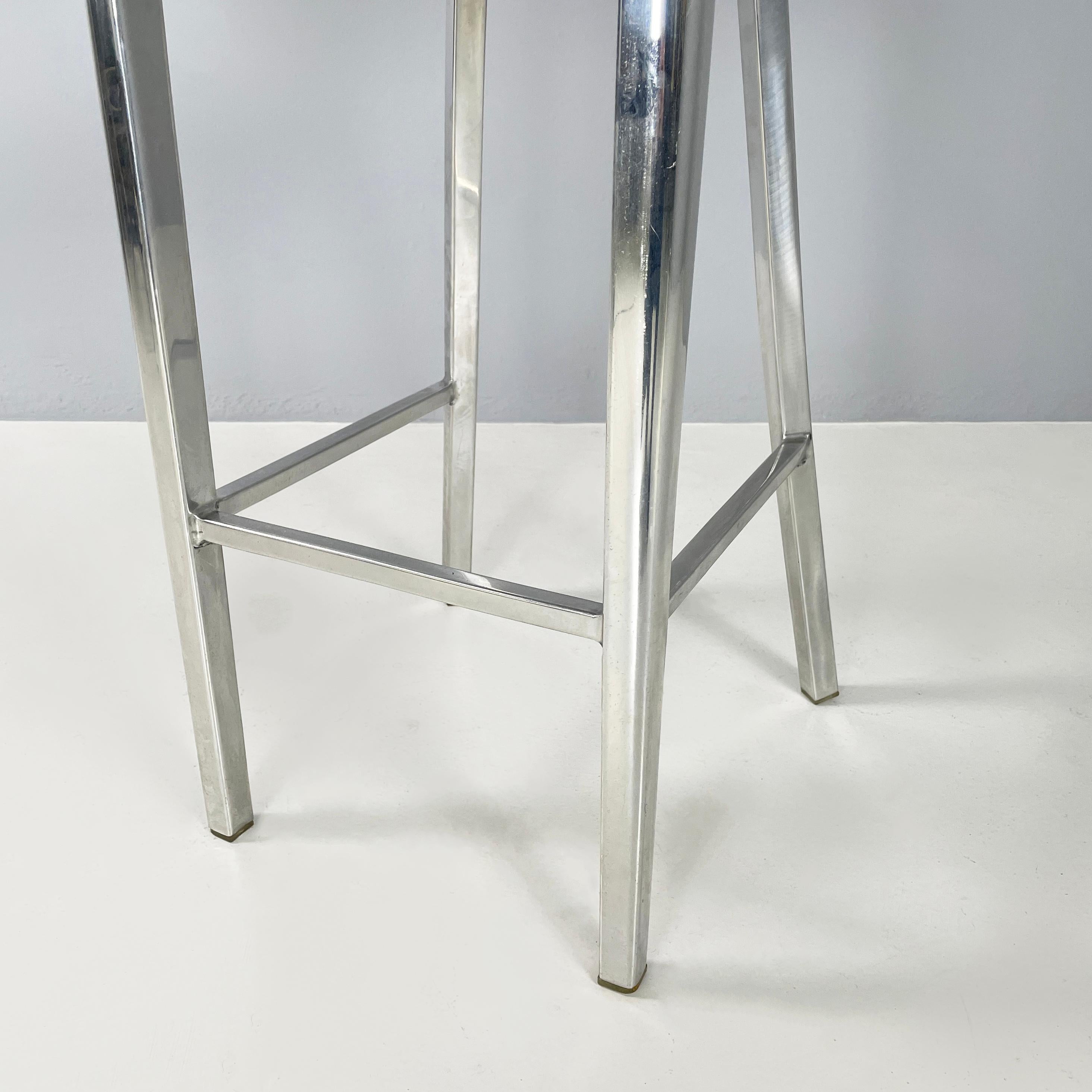 Italian modern Aluminum high bar stool Kong by Philippe Starck for Emeco, 2000s For Sale 9