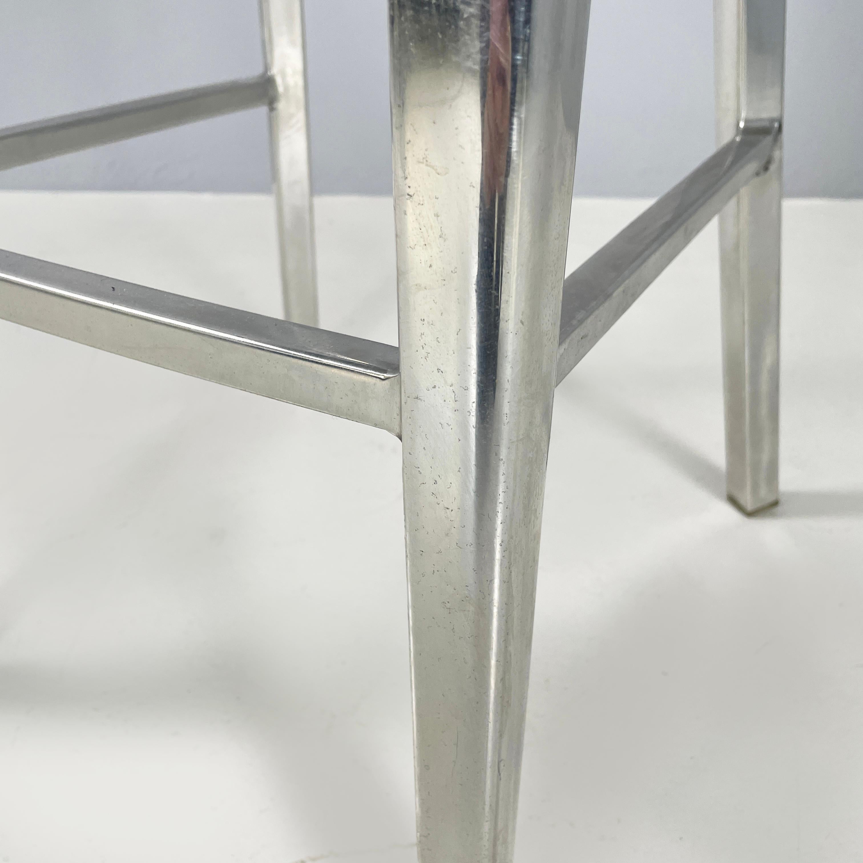 Italian modern Aluminum high bar stool Kong by Philippe Starck for Emeco, 2000s For Sale 10