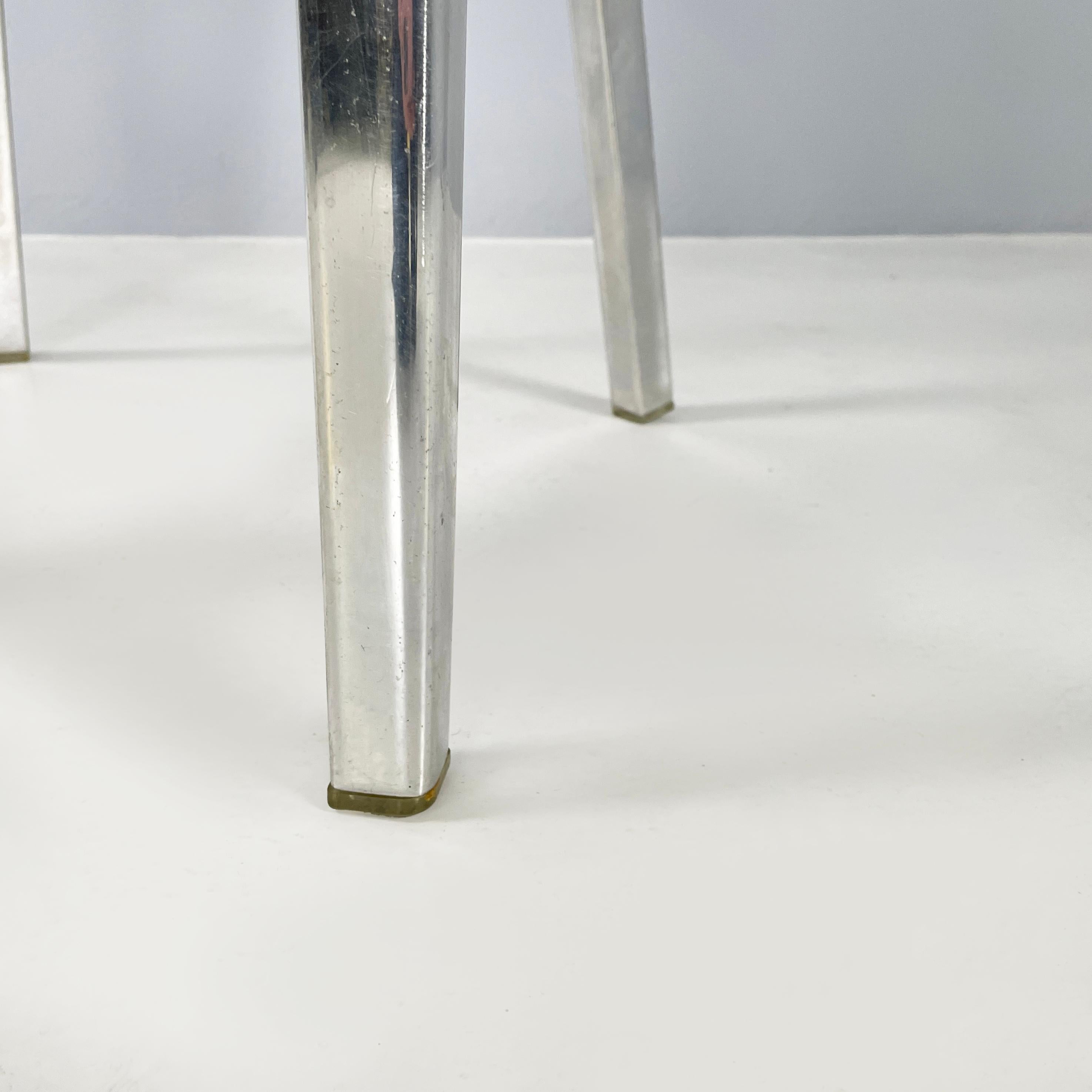 Italian modern Aluminum high bar stool Kong by Philippe Starck for Emeco, 2000s For Sale 11