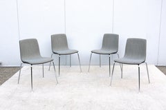 Italian Modern Antti Kotilainen for Arper Aava Stackable Dining Chairs, Set of 4