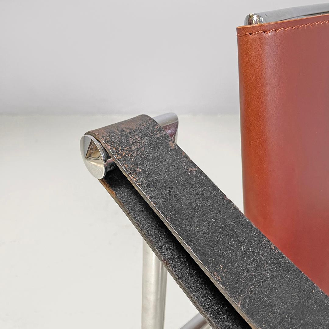 Moderner italienischer Sessel LC1 von Le Corbusier Jeanneret Perriand für Cassina, 1970er Jahre im Angebot 4