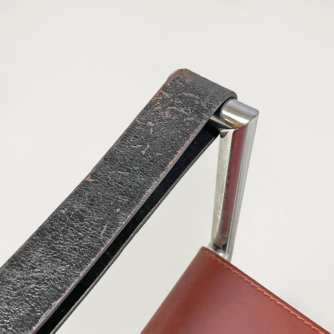 Moderner italienischer Sessel LC1 von Le Corbusier Jeanneret Perriand für Cassina, 1970er Jahre im Angebot 5
