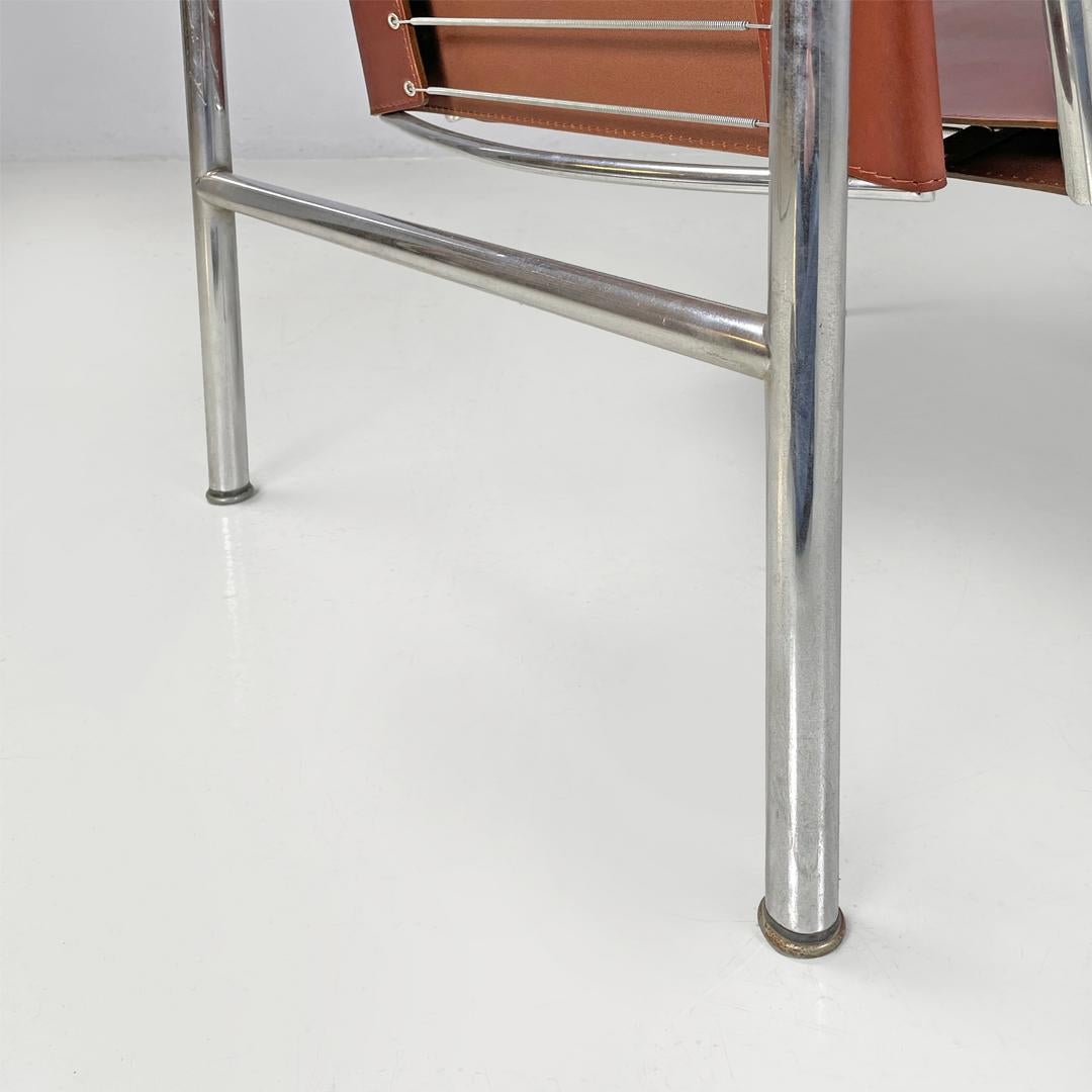 Moderner italienischer Sessel LC1 von Le Corbusier Jeanneret Perriand für Cassina, 1970er Jahre im Angebot 11