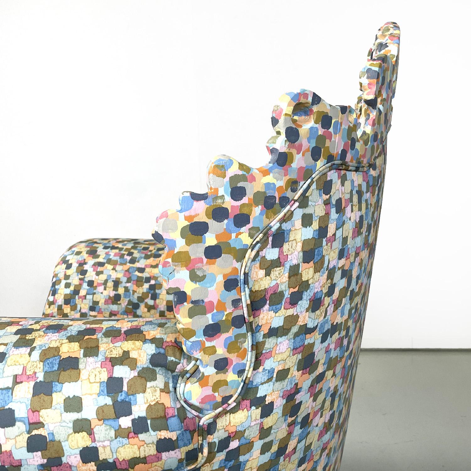 Late 20th Century Italian modern armchair Proust by Alessandro Mendini for Cappellini, 1990s