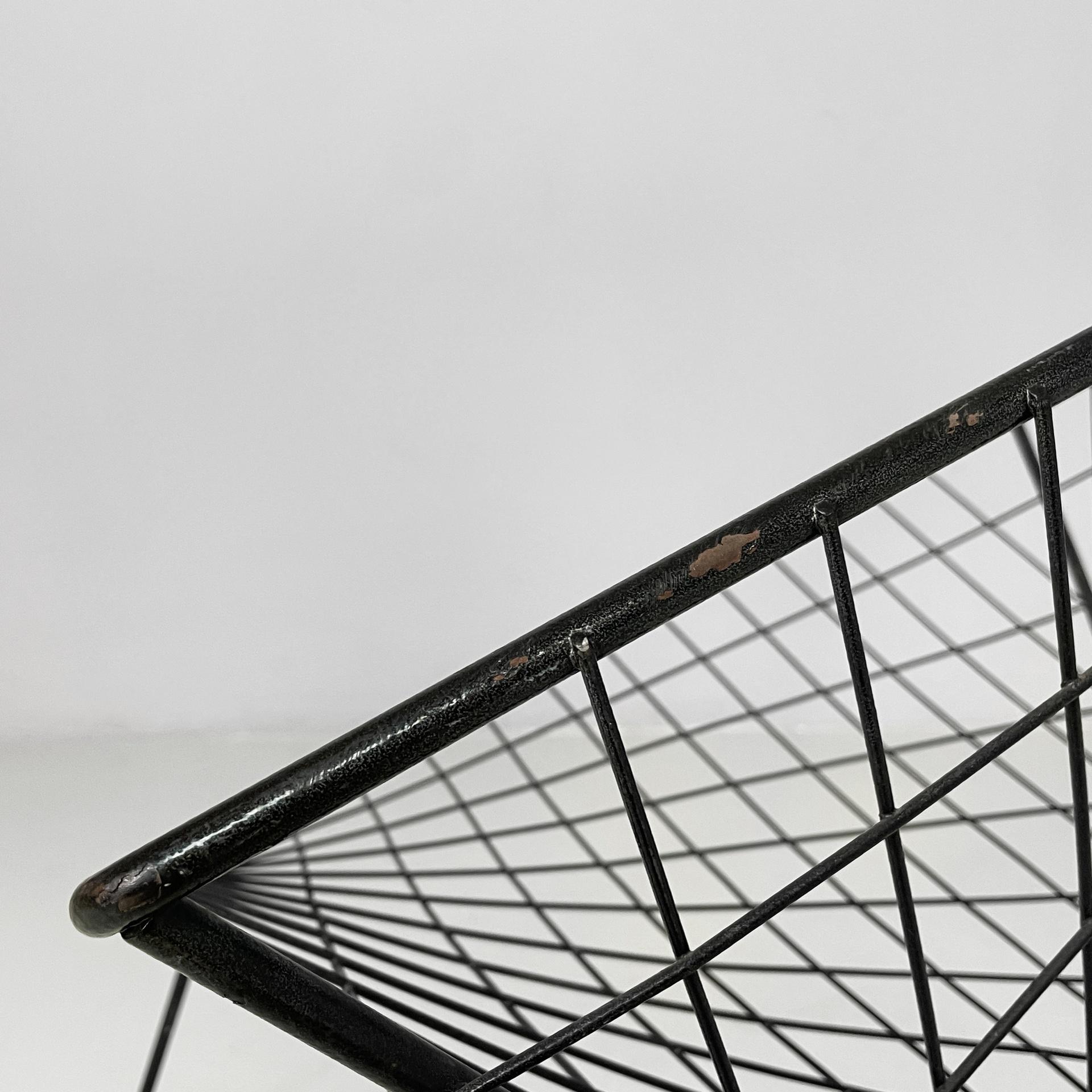 Italian modern armchairs in black metal, 1990s For Sale 1