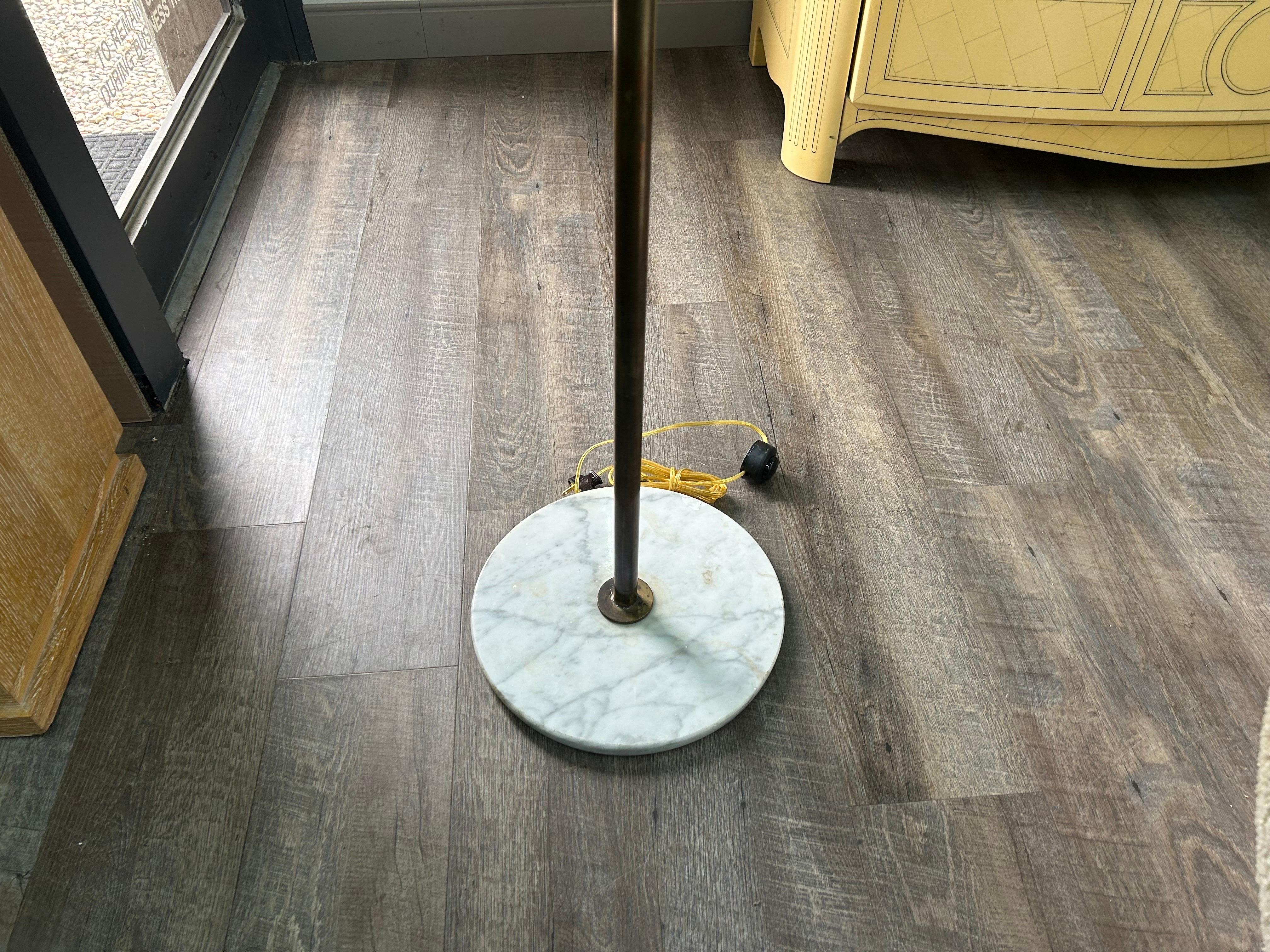 Italian Modern Arteluce Attributed Multi-Cone Floor Lamp For Sale 8