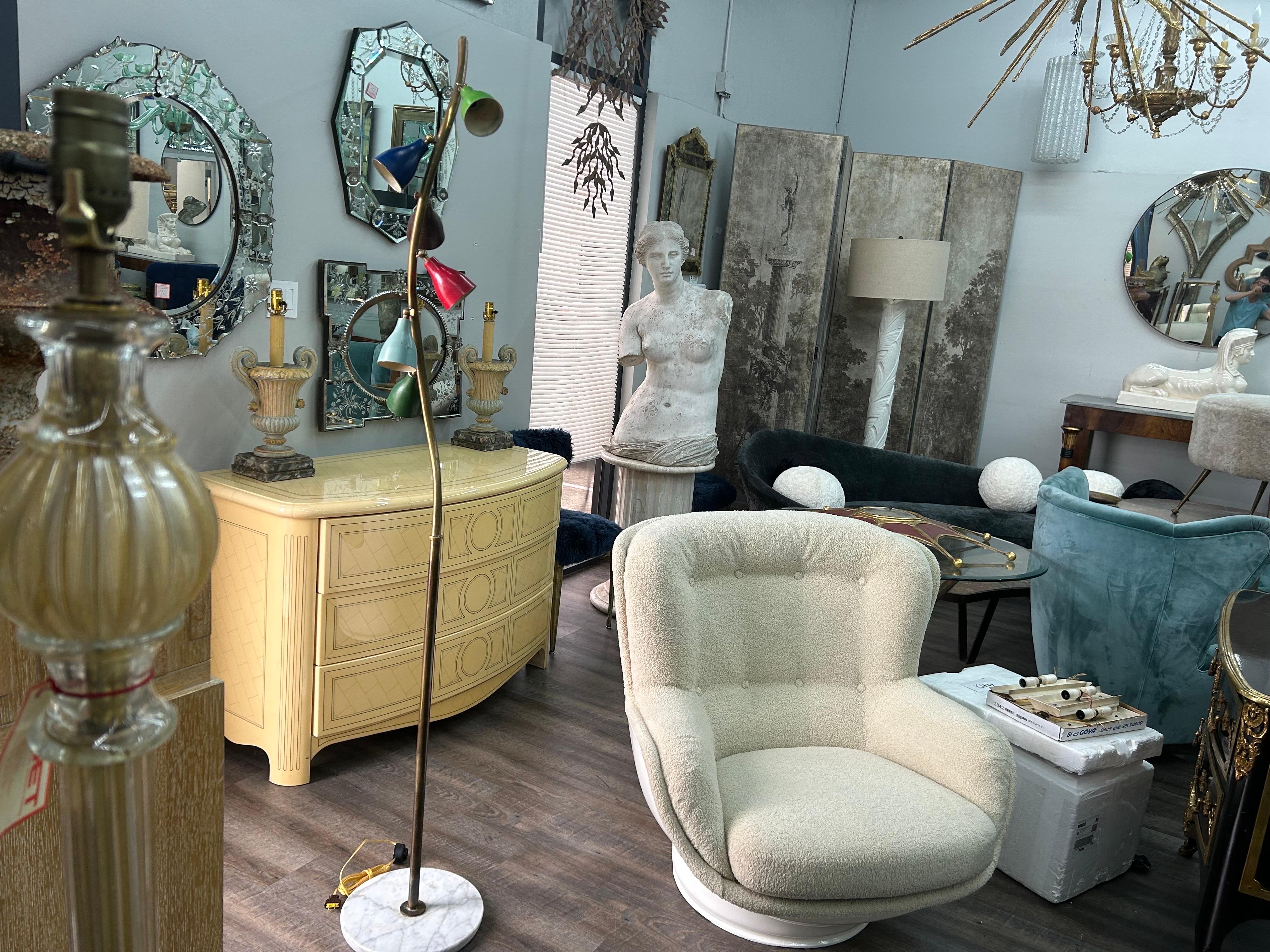 Italian Modern Arteluce Attributed Multi-Cone Floor Lamp For Sale 11