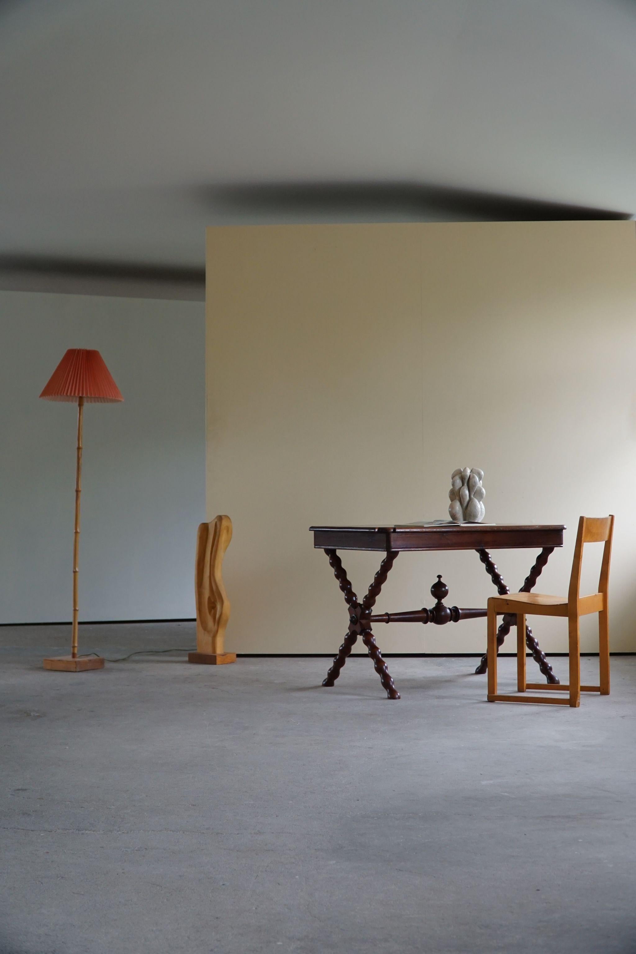 Late 20th Century Italian Modern Bamboo Floor Lamp, Minimalist, 1970s