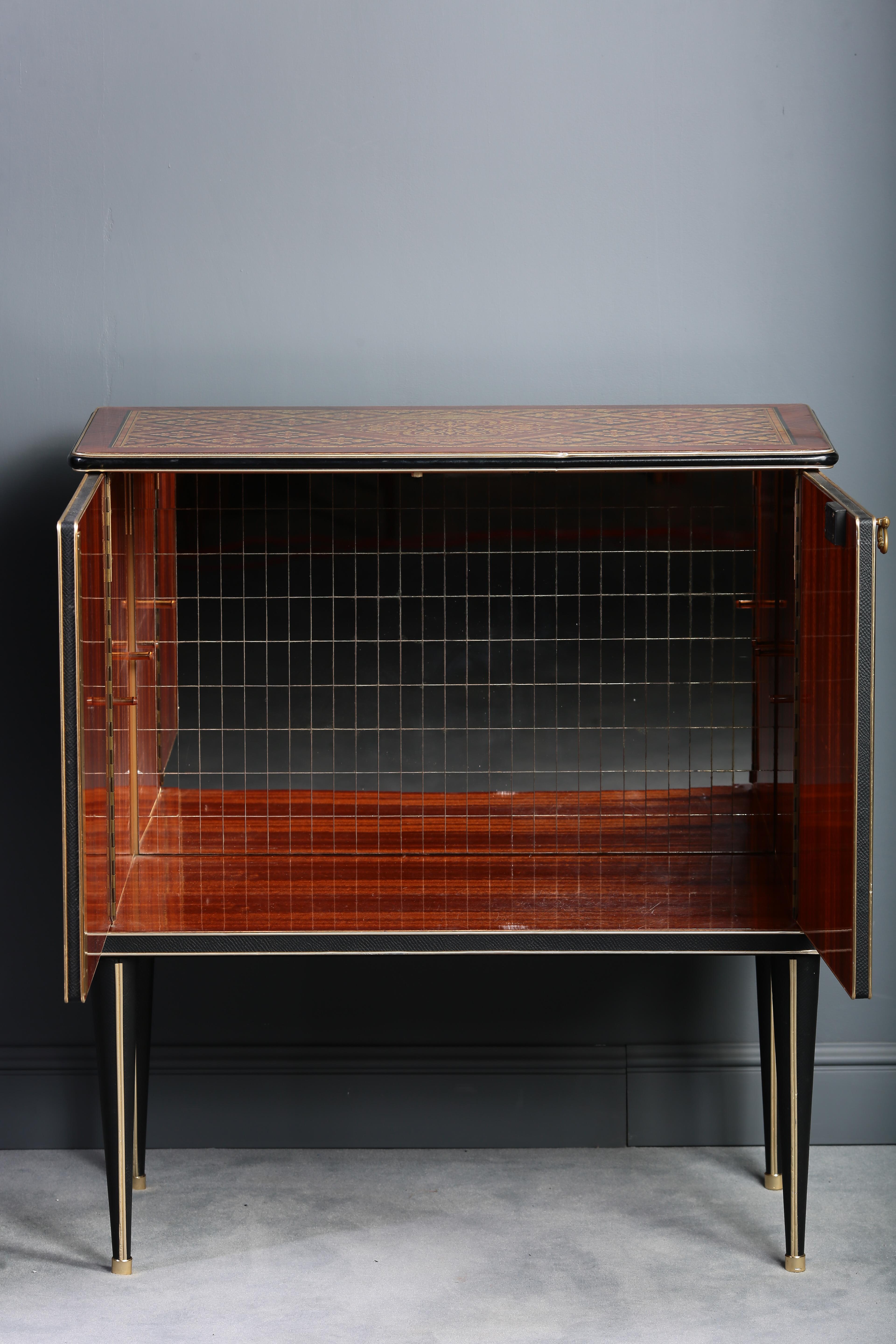 Italian Modern Bar Cabinet by Umberto Mascagni, 1950s 6