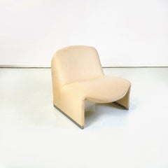 Chaises modernes italiennes beiges Alky de Giancarlo Piretti pour Anonima Castelli, 1970