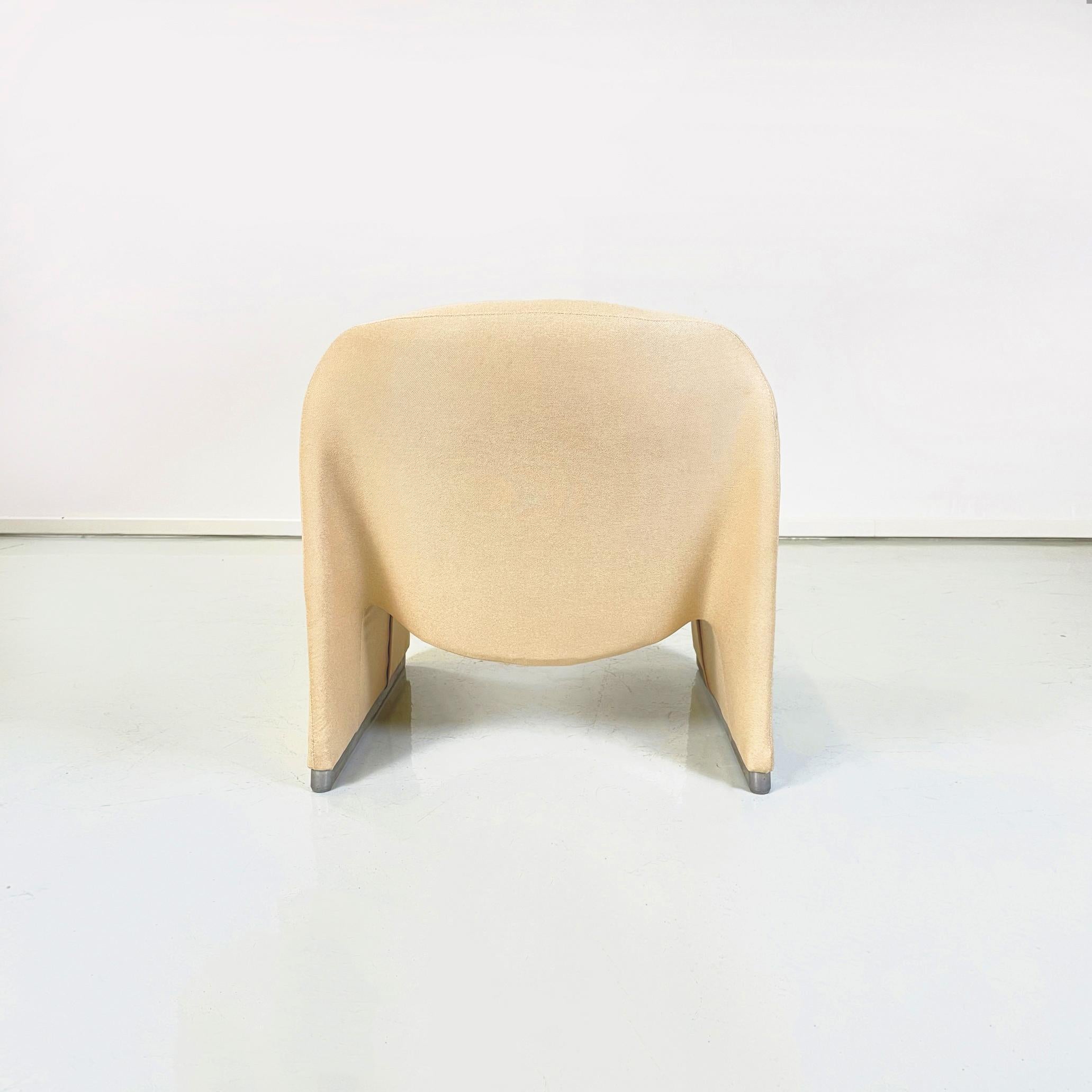 Late 20th Century Italian Modern Beige Chairs Alky by Giancarlo Piretti for Anonima Castelli, 1970