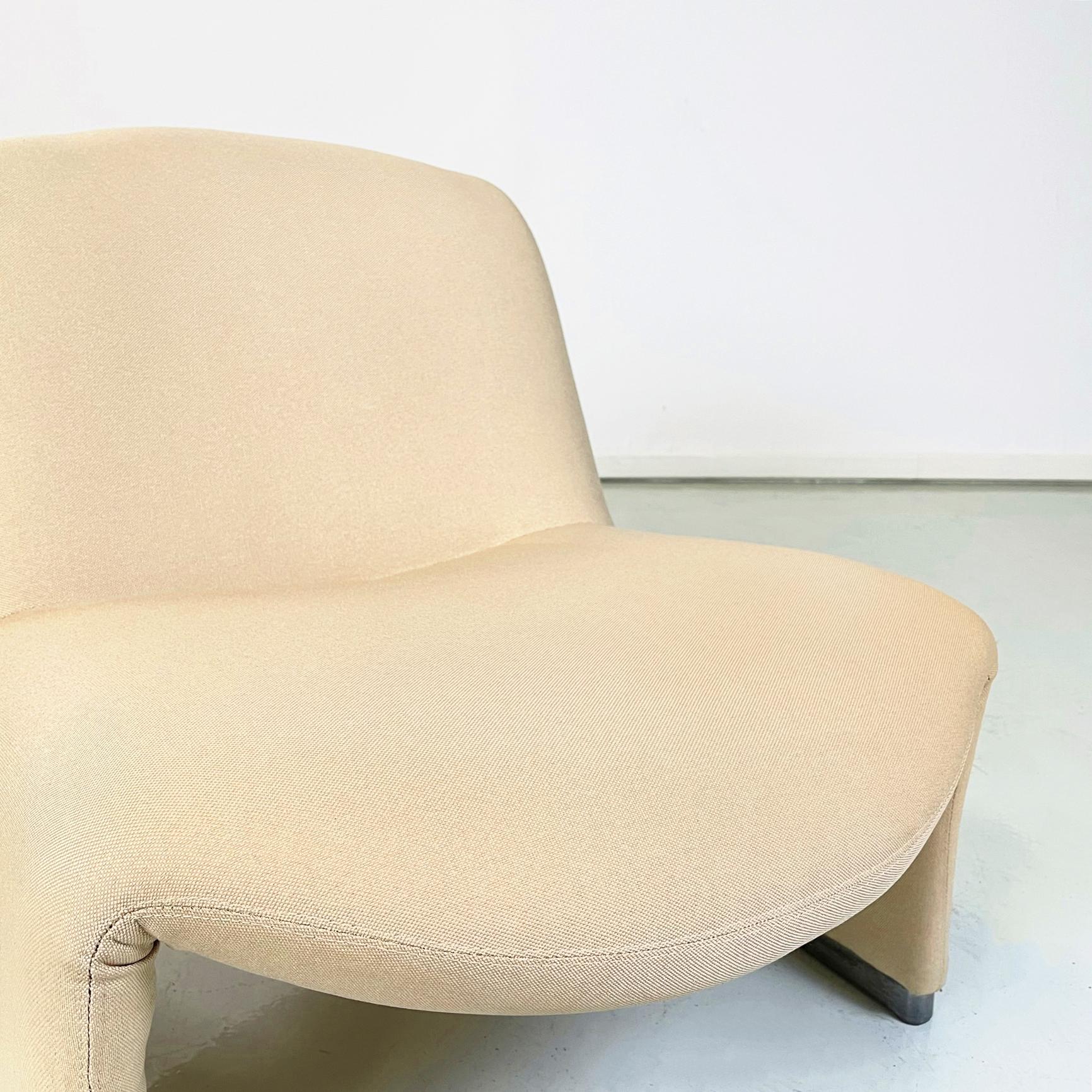 Italian Modern Beige Chairs Alky by Giancarlo Piretti for Anonima Castelli, 1970 1
