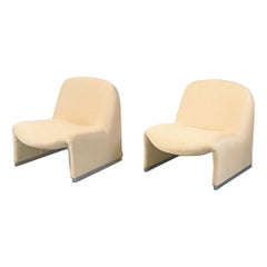 Italian Modern Beige Chairs Alky by Giancarlo Piretti for Anonima Castelli, 1970