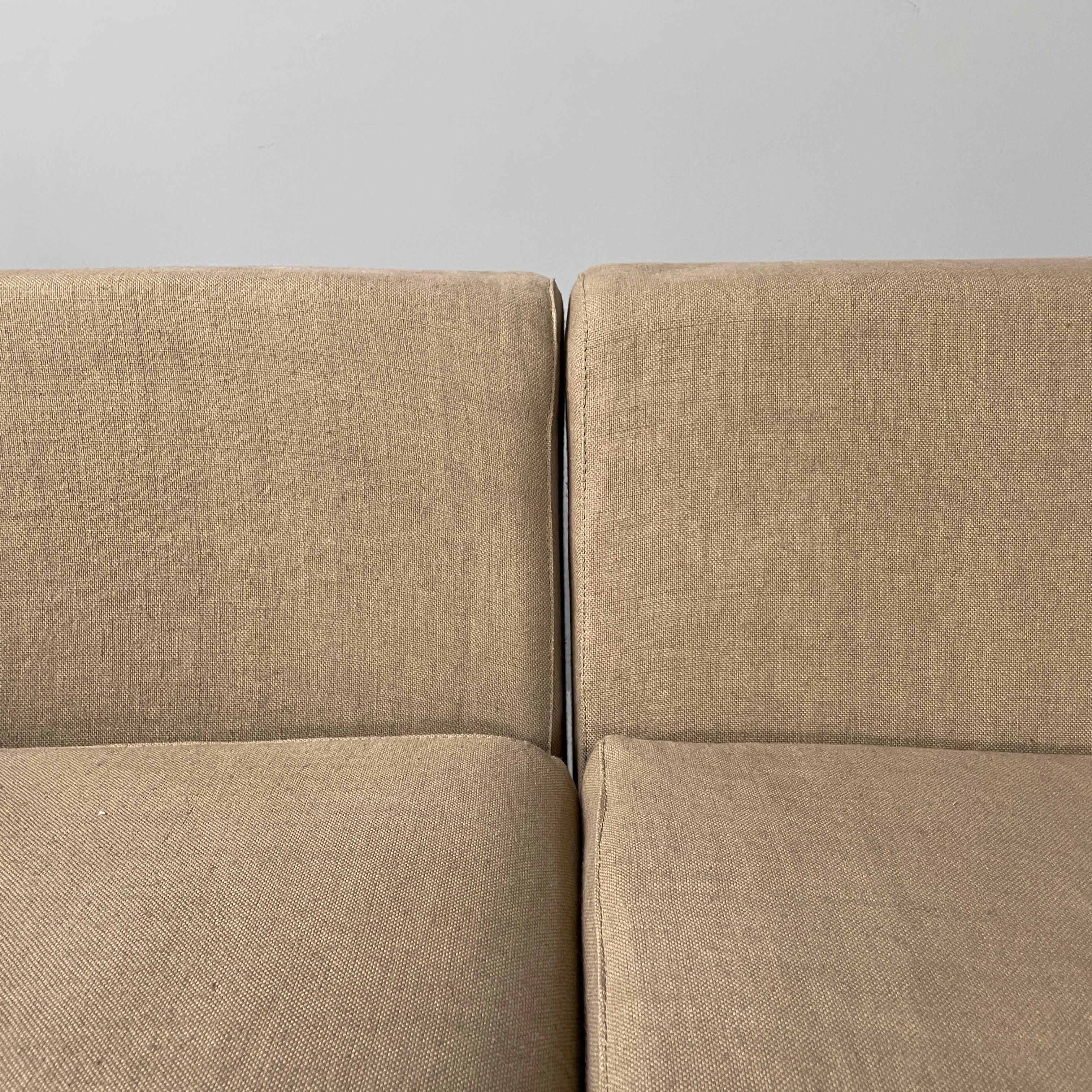 Italian modern Beige fabric Modular sofa by Willy Rizzo for Sabot, 1970s For Sale 2