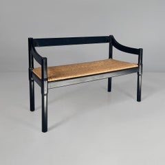 Italian modern bench Carimate by Vico Magistretti for Cassina, 1970s