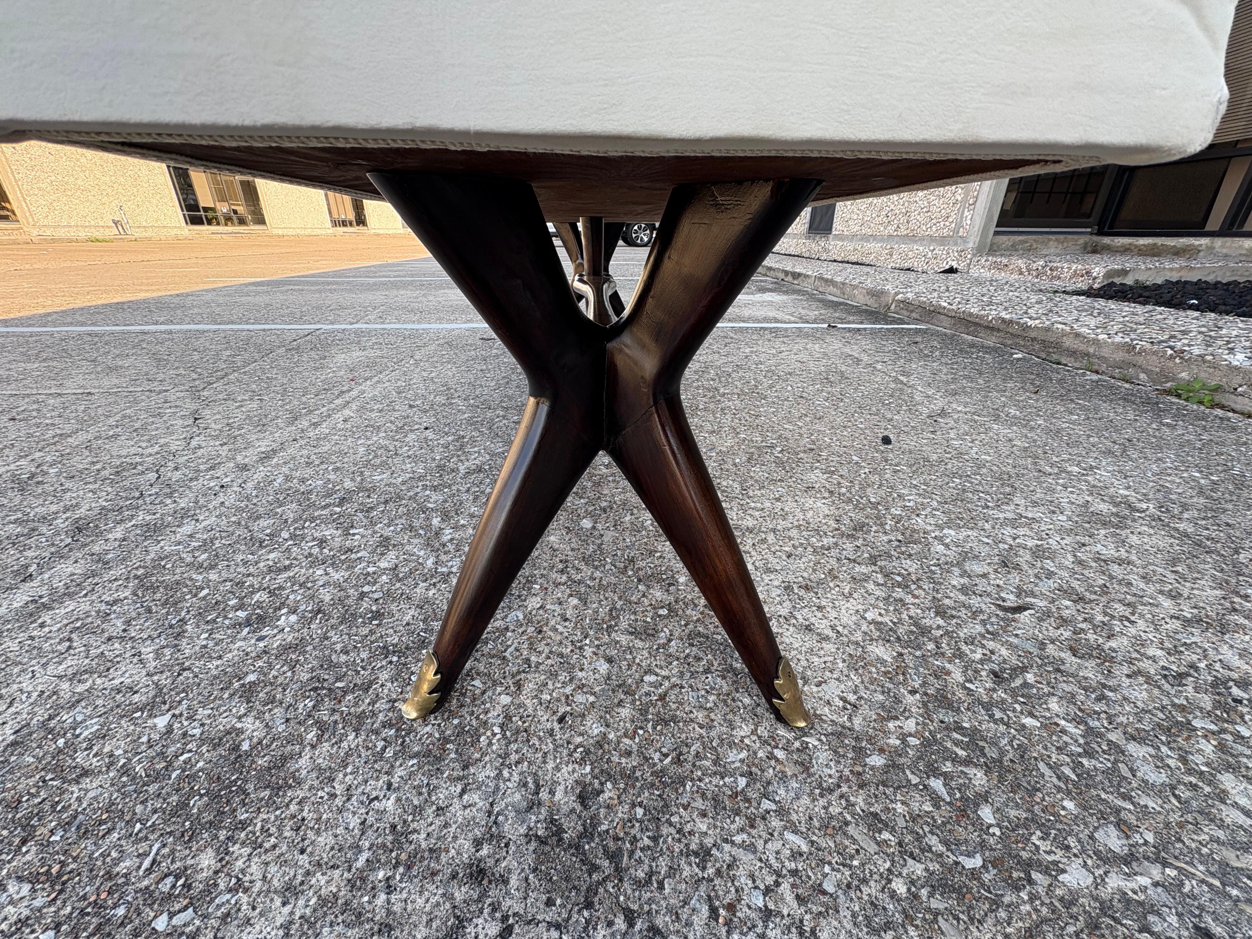 Metà XX secolo Italian Modern Bench Designed By Ico Parisi in vendita