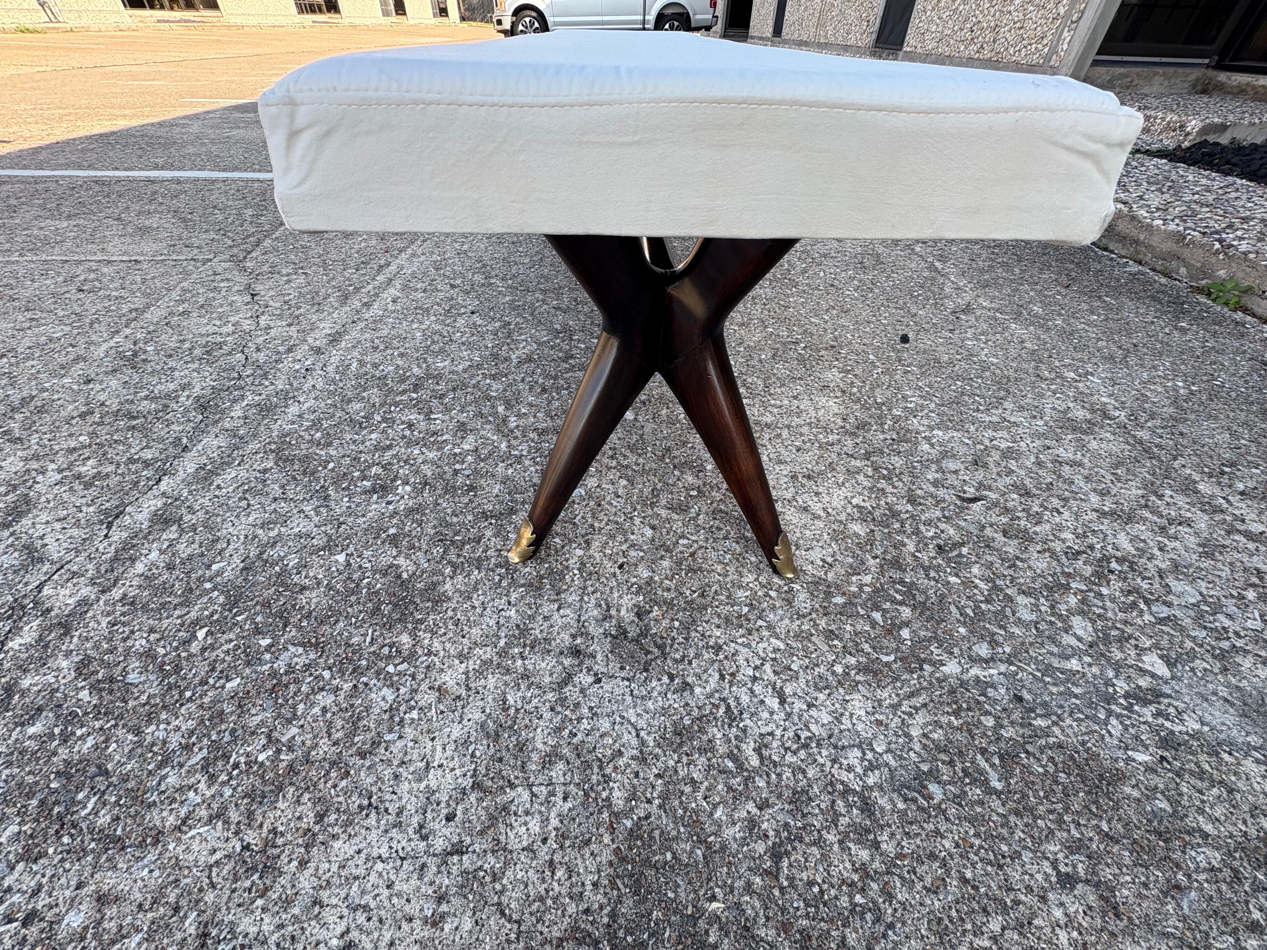 Bronzo Italian Modern Bench Designed By Ico Parisi in vendita