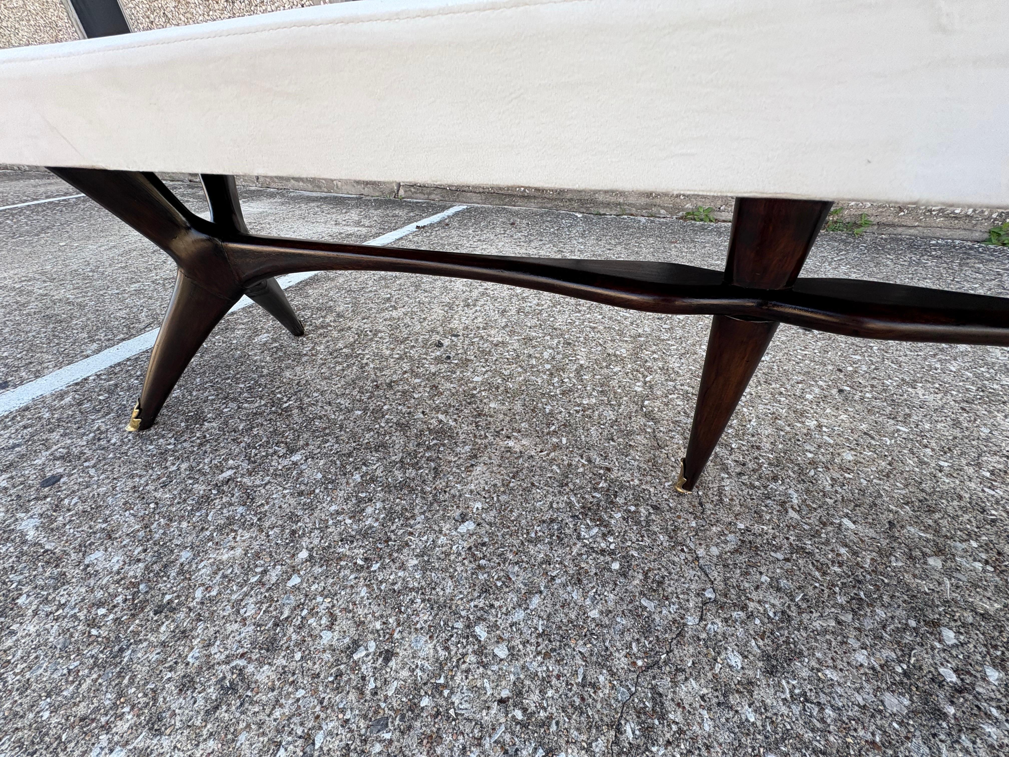 Italian Modern Bench Designed By Ico Parisi in vendita 1