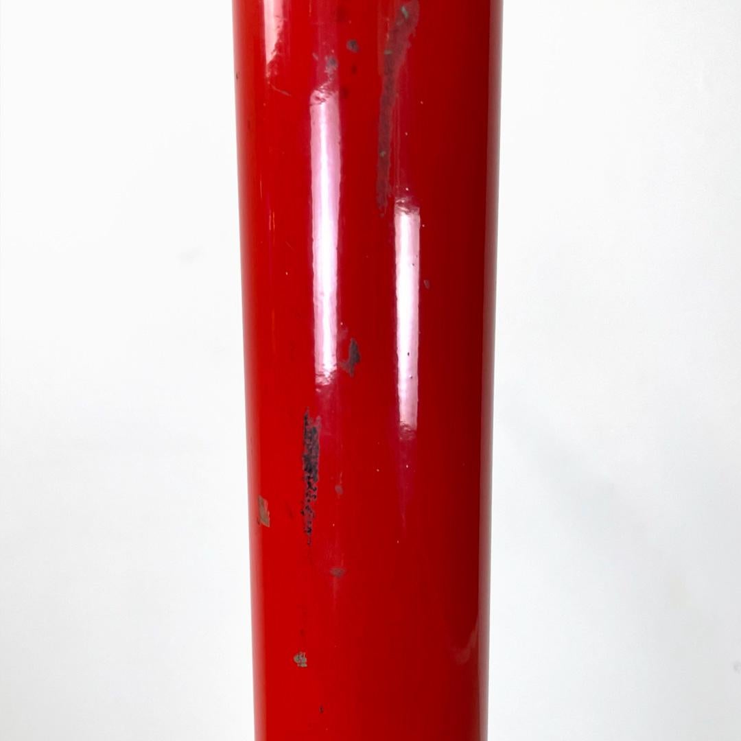 Italian modern black and red coat stand Pagoda by De Pas D'Urbino Lomazzi, 1980s For Sale 4
