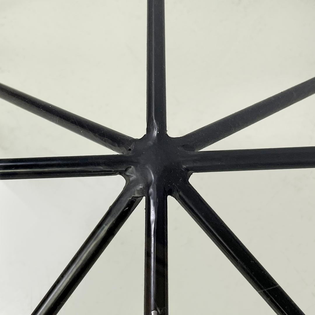 Table basse noire moderne italienne Alanda par Paolo Piva pour B&B Italia, années 1980 en vente 12