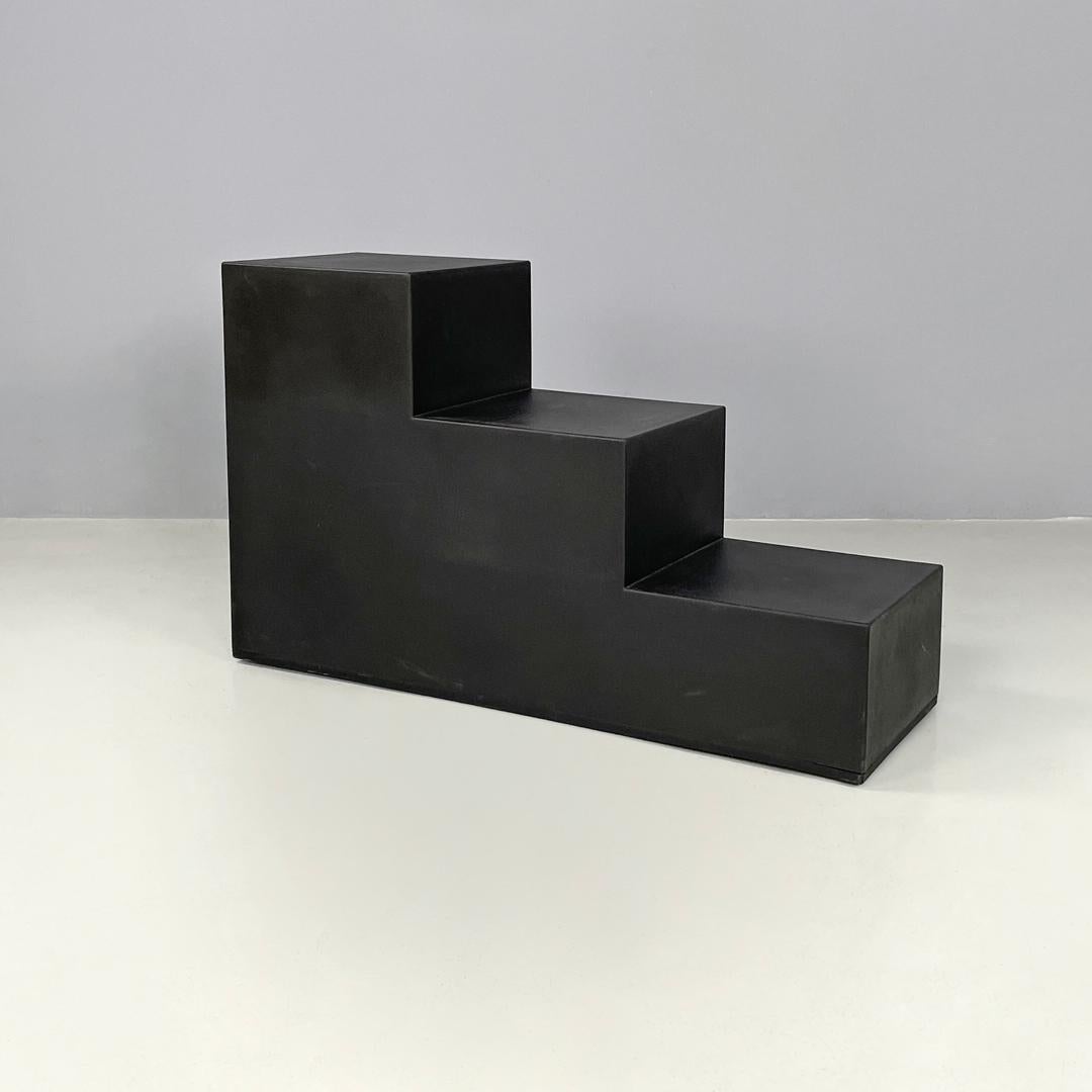 Moderne italienische schwarze Couchtische Gli Scacchi Mario Bellini C&B Italia, 1970er Jahre (Ende des 20. Jahrhunderts)