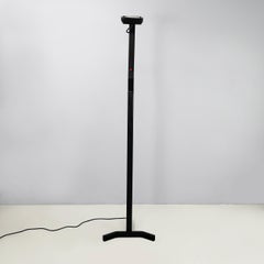 Italian modern Black metal floor lamp Sirio by Takahama for Sirrah, 1980s