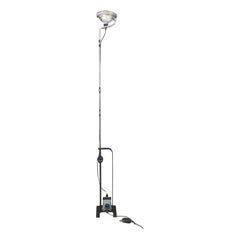 Italian Modern Black Metal Floor Lamp Toio by Castiglioni for Flos, 1970s