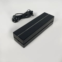 Telefono italiano moderno in plastica nera "Notturno" di Giorgio Armani, anni '80