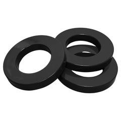 Italienische moderne schwarze Ringe für den ewigen Wandkalender von Ring A Date, 2020s