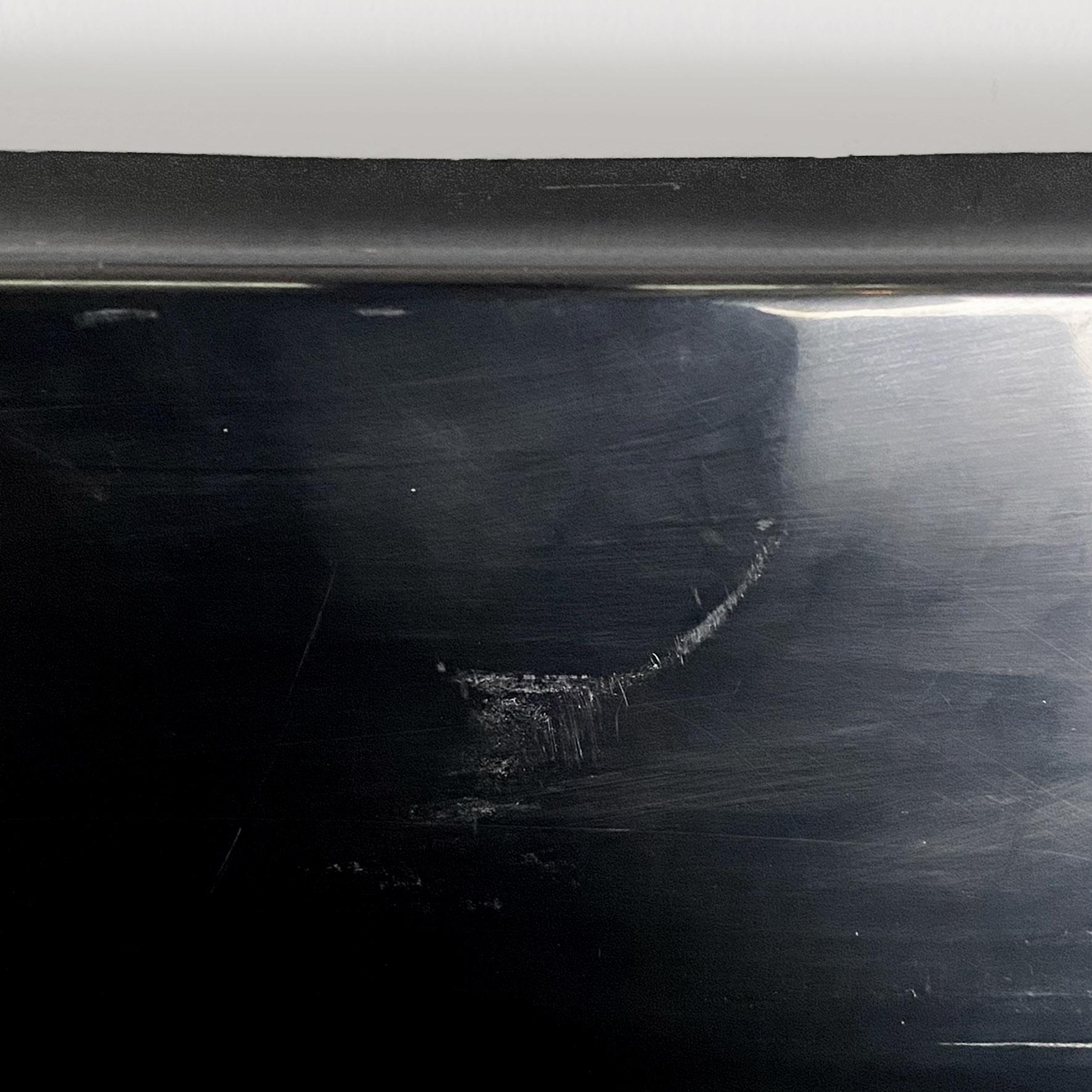 Estantería moderna italiana de plástico negro brillante de Marcello Siard para Kartell, años 70 en venta 8