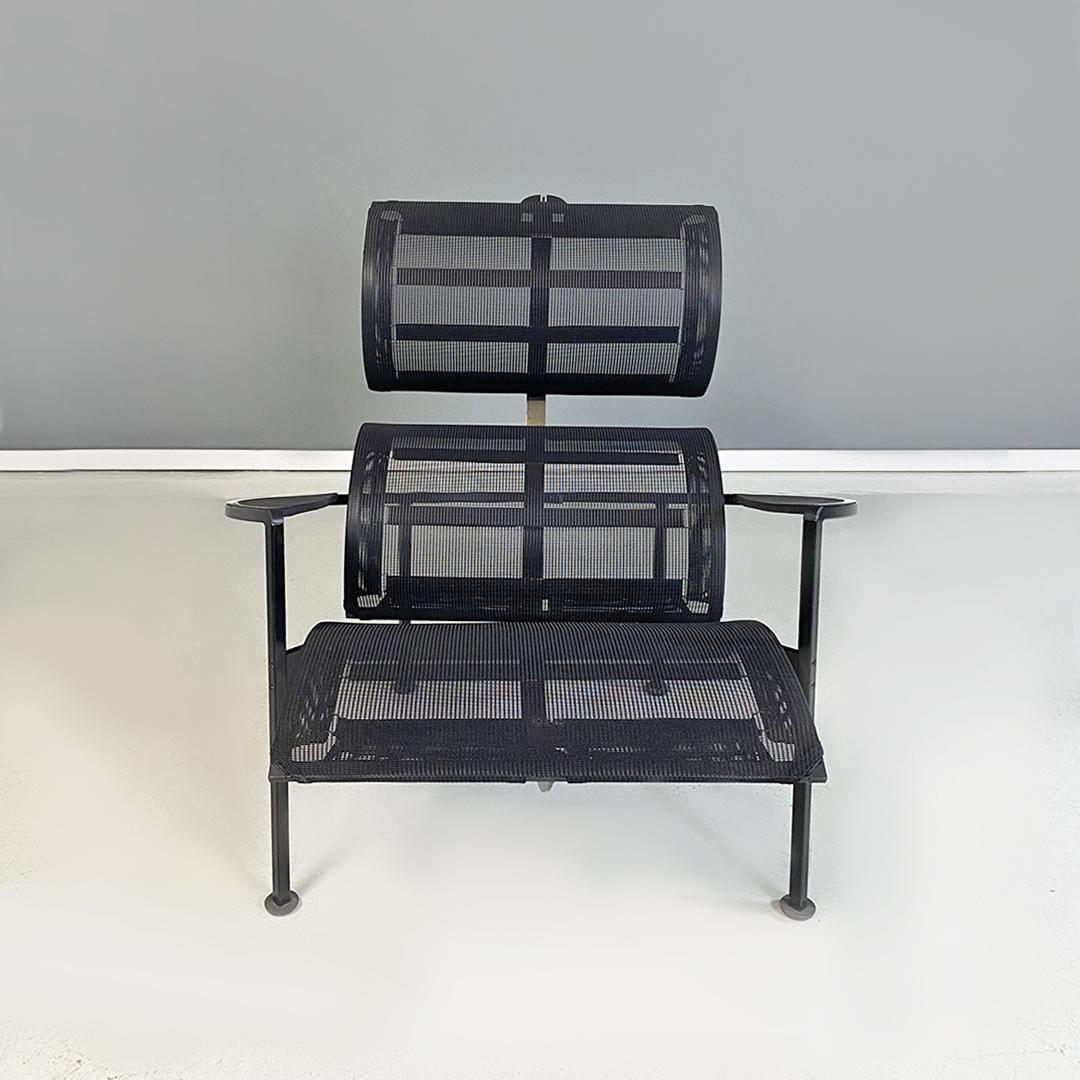 Italian Modern Black Signorina Chan Armchairs by Carlo Forcolini for Alias, 1986 For Sale 1
