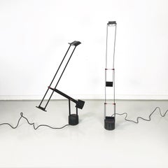 Italian Modern Black Table Lamps Mod Tizio by Richard Sapper for Artemide, 1980s