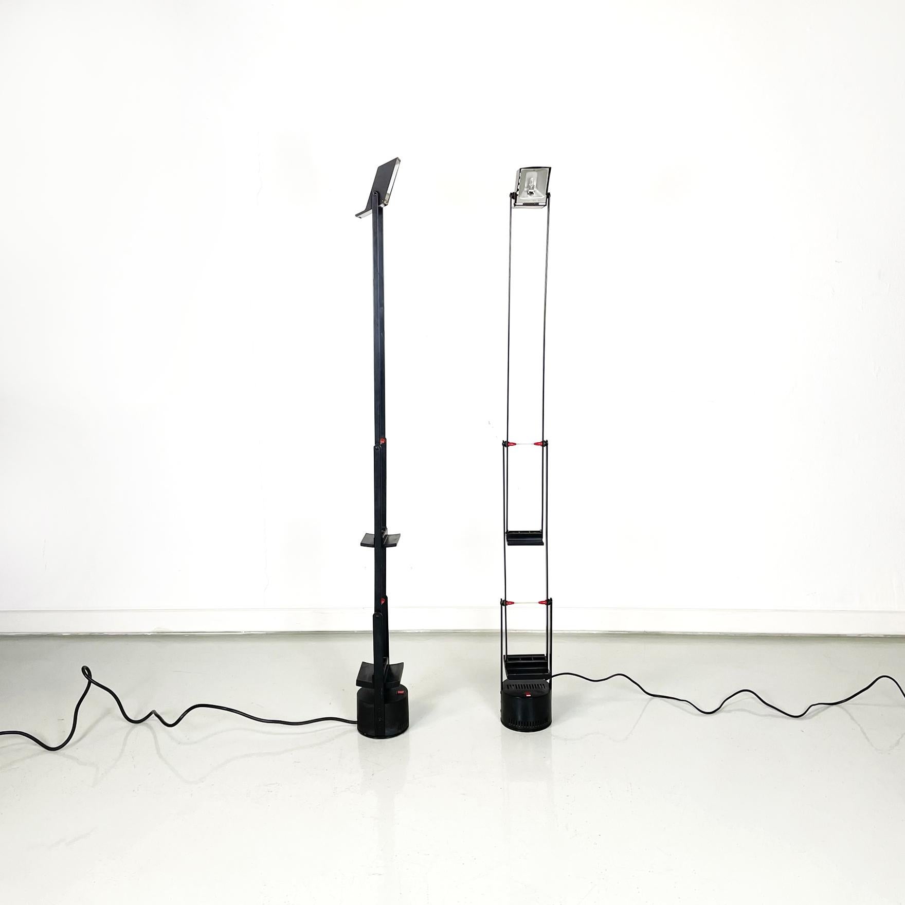 Late 20th Century Italian Modern Black Table Lamps Mod Tizio by Richard Sapper for Artemide, 1980s