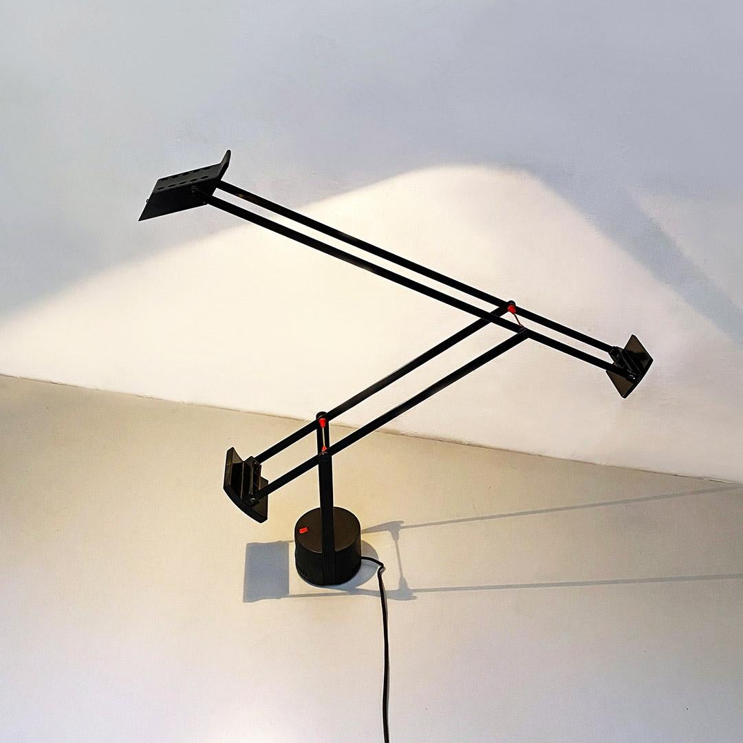 Italian Modern Black Tizio Table Lamp by Richard Sapper for Artemide, 1972 11