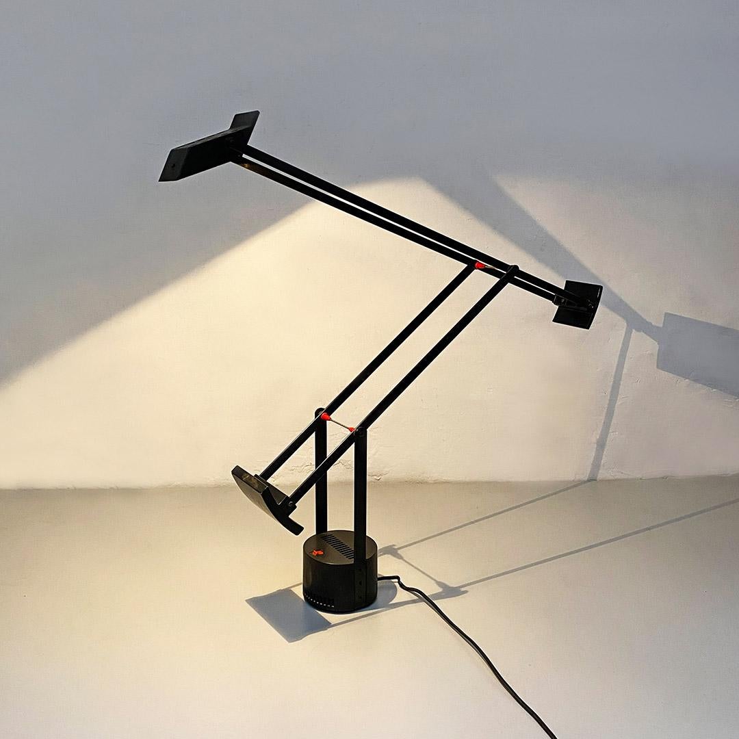 Italian Modern Black Tizio Table Lamp by Richard Sapper for Artemide, 1972 12