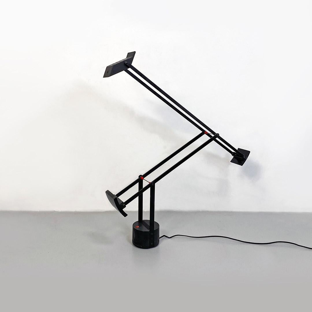 Italian Modern Black Tizio Table Lamp by Richard Sapper for Artemide, 1972 In Good Condition In MIlano, IT