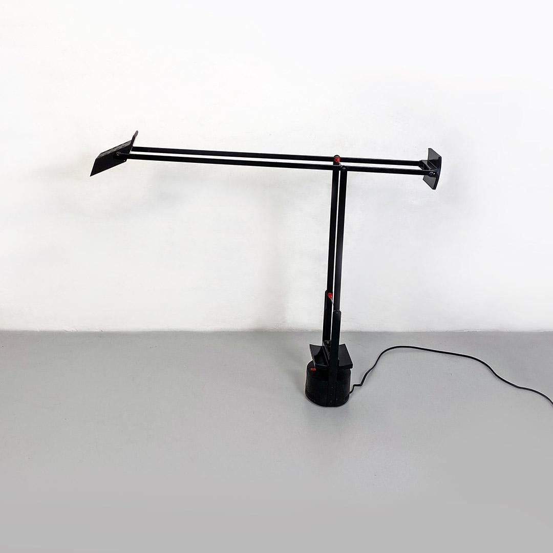 Late 20th Century Italian Modern Black Tizio Table Lamp by Richard Sapper for Artemide, 1972