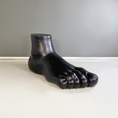 Italian Modern Black UP7 Foot Sculpture by Gaetano Pesce for B&B Italia, 2000s