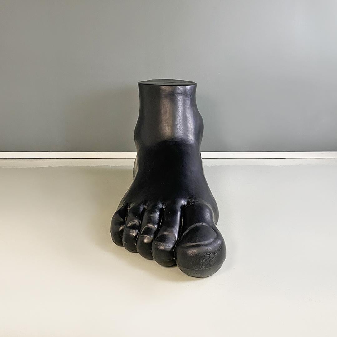 Contemporary Italian Modern Black UP7 Foot Sculpture by Gaetano Pesce for B&B Italia, 2000s