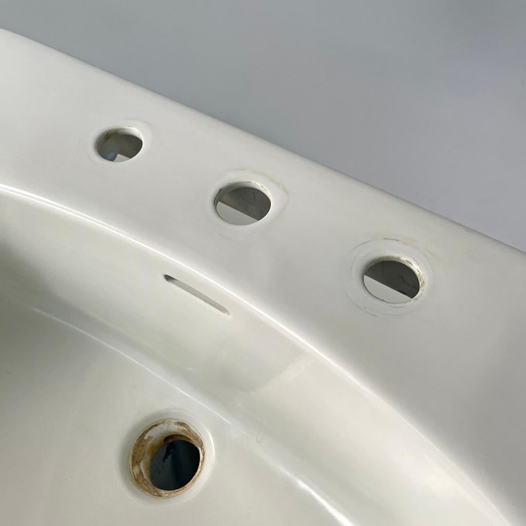 Sanitarios modernos italianos azules Gardena Antonia Campi Richard Ginori Años 70 en venta 5