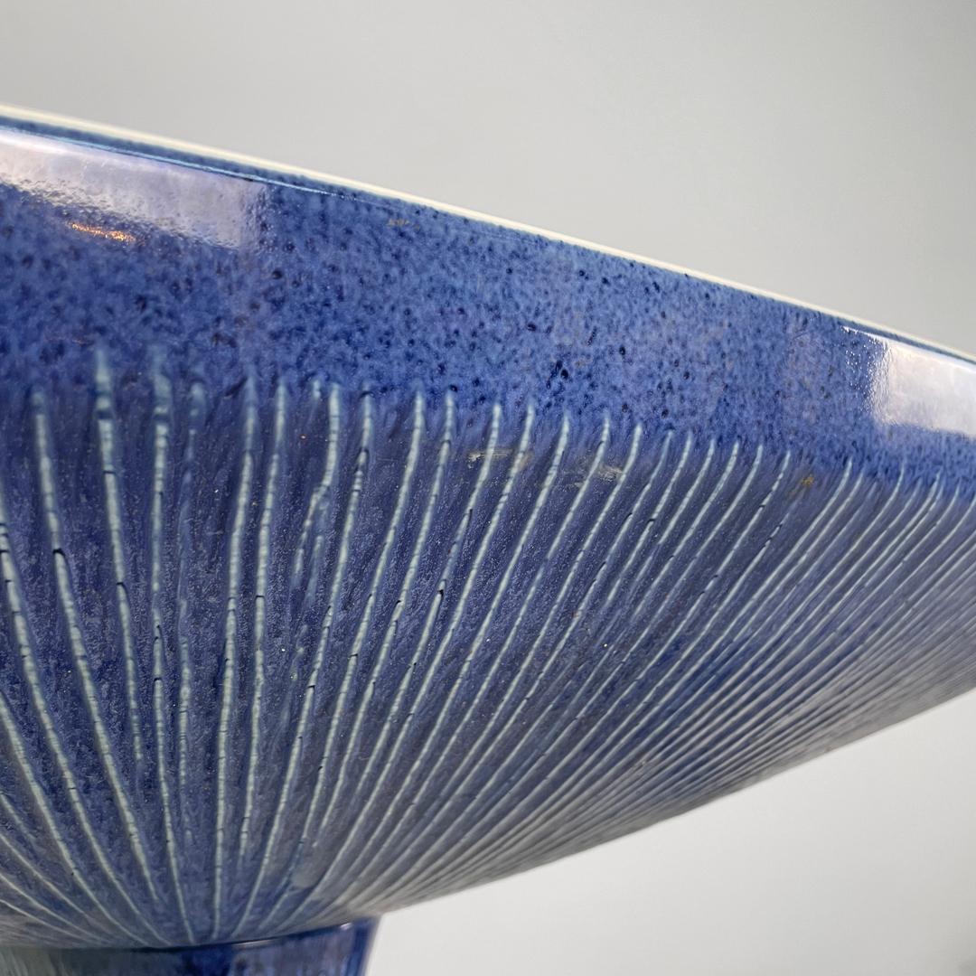 Italienische moderne blaue Badarmaturen, Gardena Antonia Campi Richard Ginori 1970er Jahre im Angebot 6