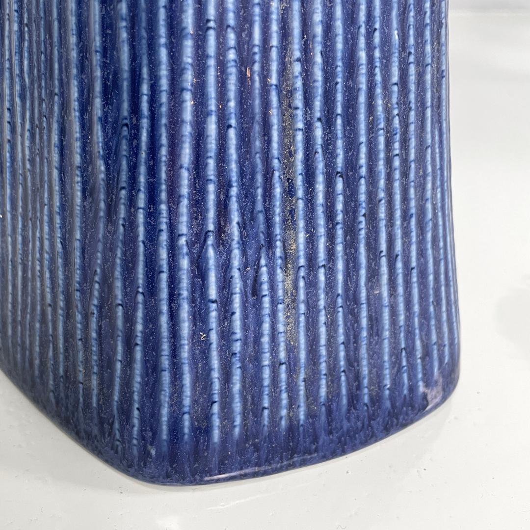 Italienische moderne blaue Badarmaturen, Gardena Antonia Campi Richard Ginori 1970er Jahre im Angebot 12