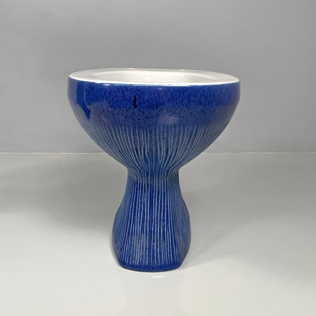 Sanitarios modernos italianos azules Gardena Antonia Campi Richard Ginori Años 70 Metal en venta