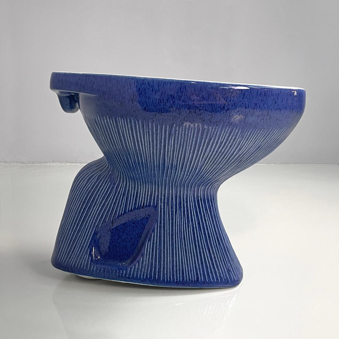 Sanitarios modernos italianos azules Gardena Antonia Campi Richard Ginori Años 70 en venta 2