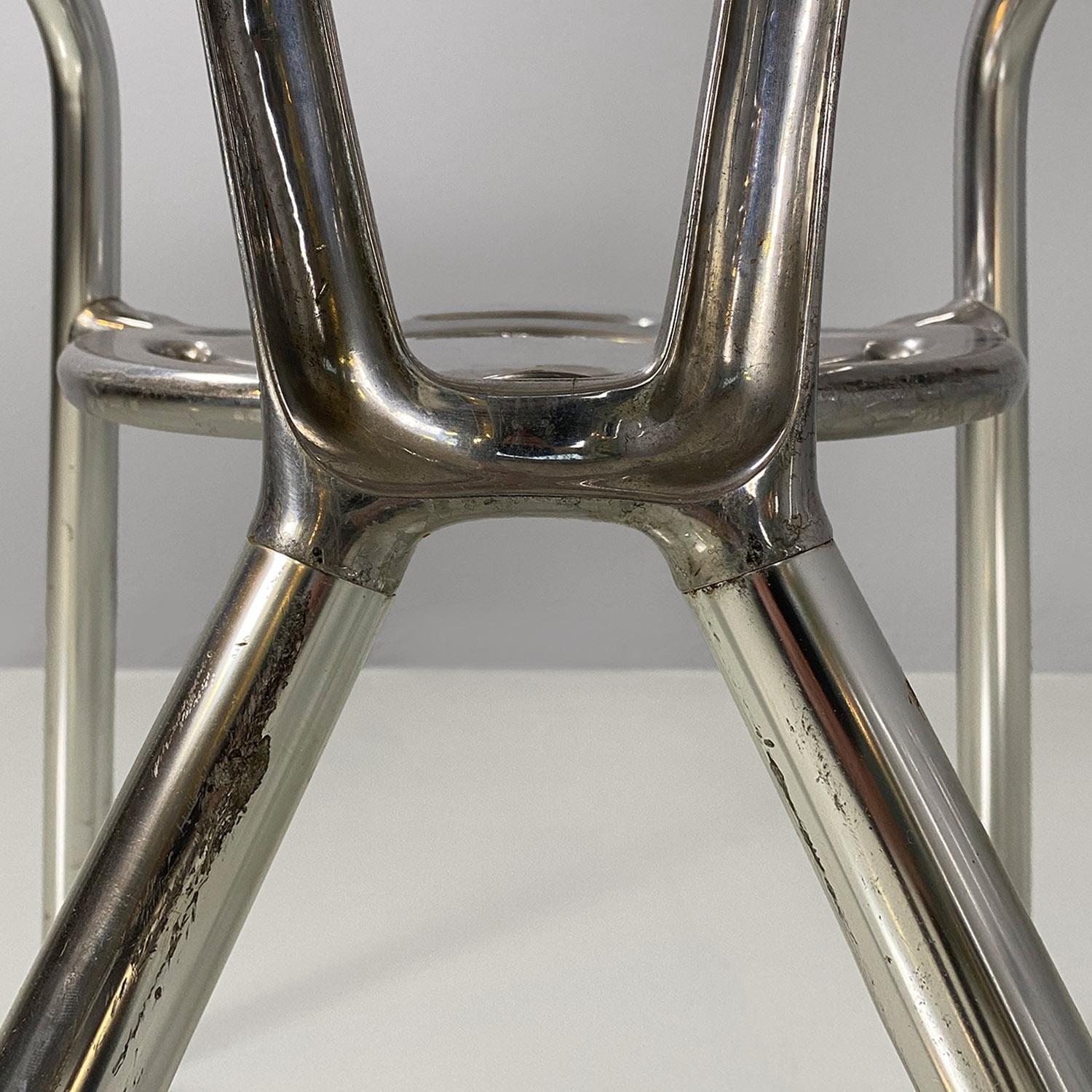 Italian modern Boulevard aluminium chairs by Ferdinand A. Porsche for Ycami 1990 For Sale 4