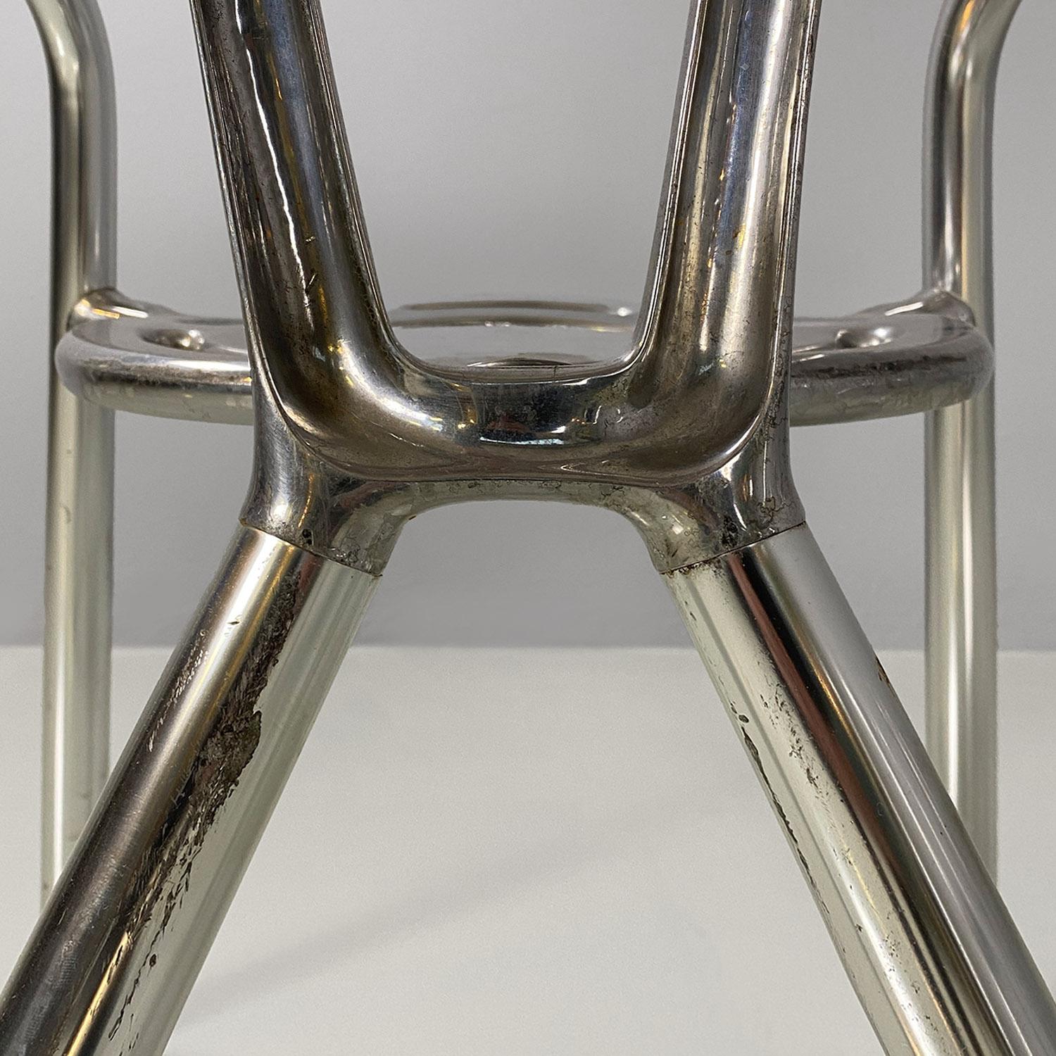 Italian modern Boulevard aluminium chairs by Ferdinand A. Porsche for Ycami 1990 4
