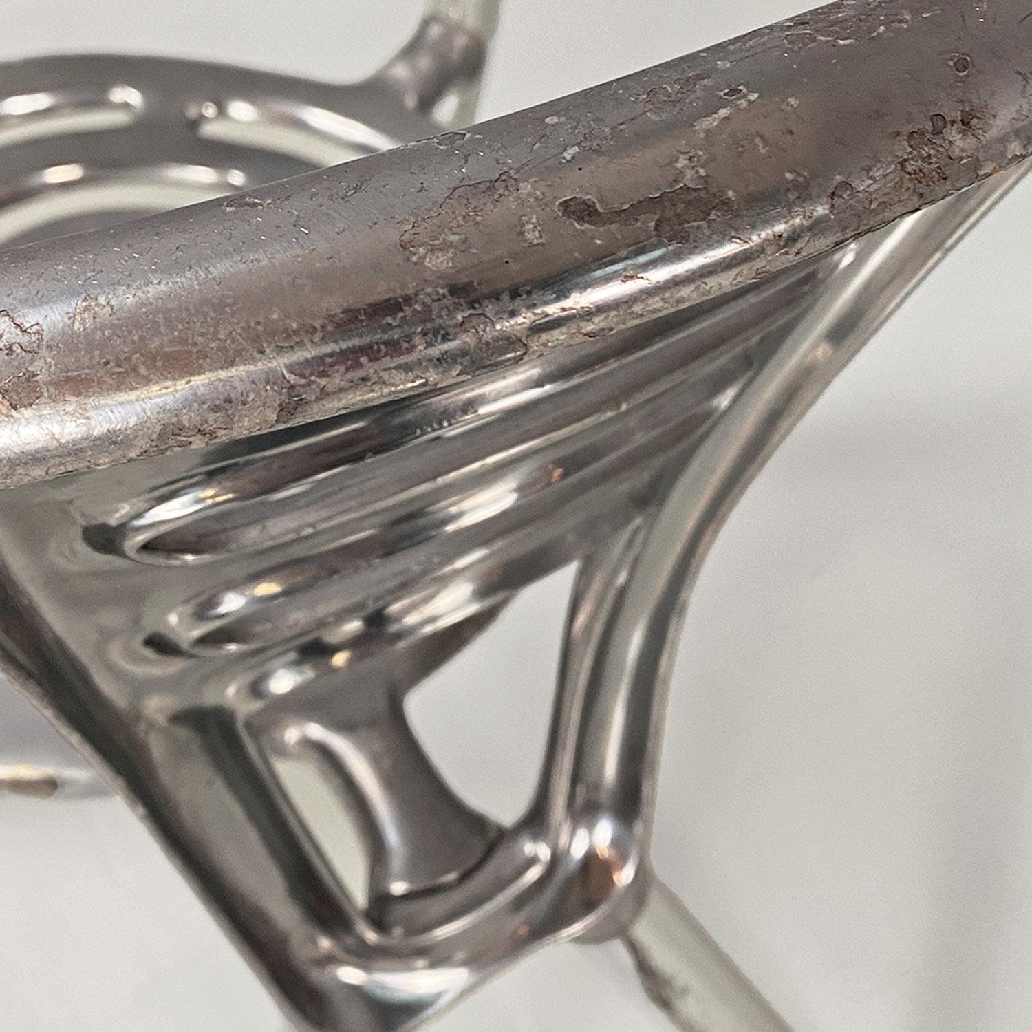 Italian modern Boulevard aluminium chairs by Ferdinand A. Porsche for Ycami 1990 5
