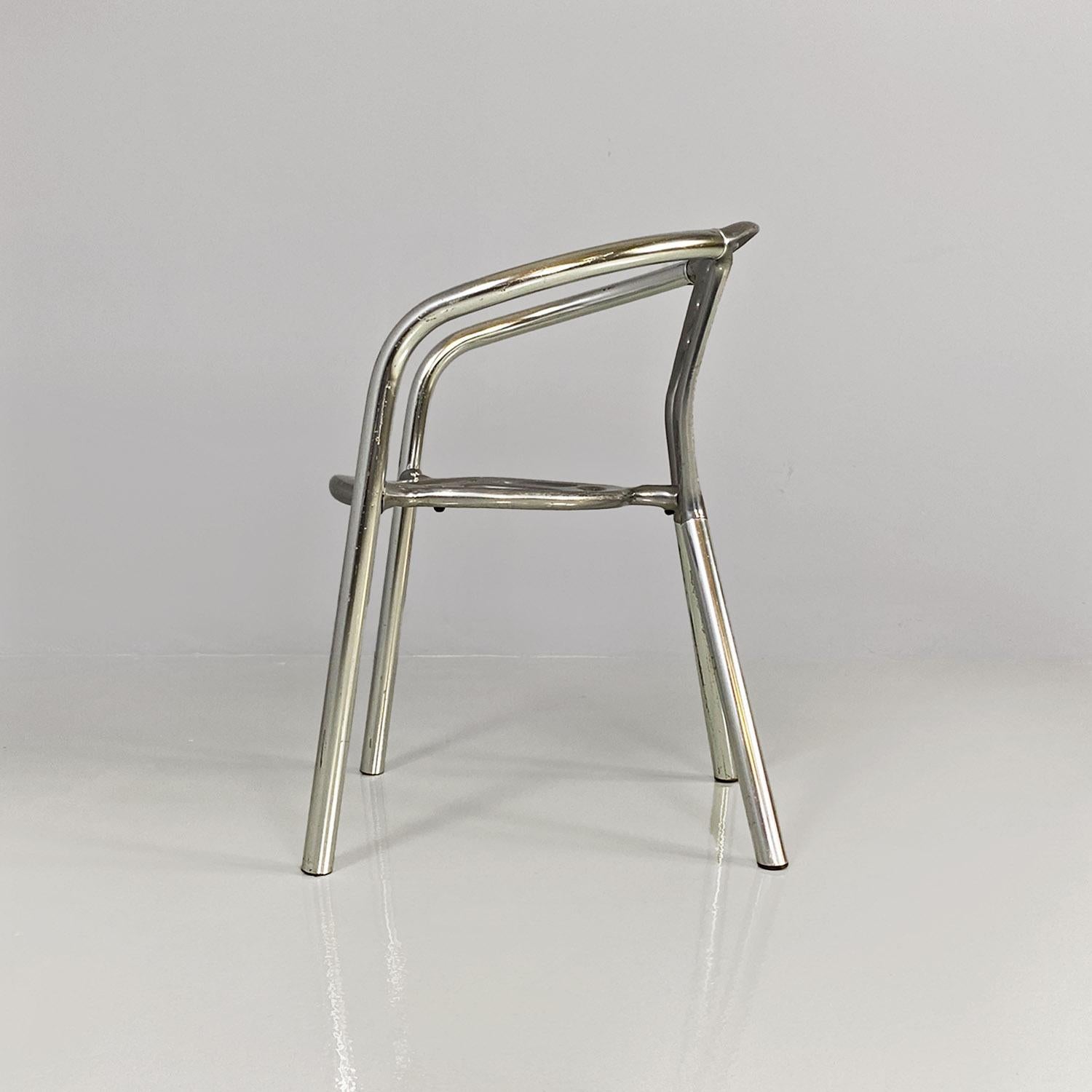 Italian modern Boulevard aluminium chairs by Ferdinand A. Porsche for Ycami 1990 For Sale 11