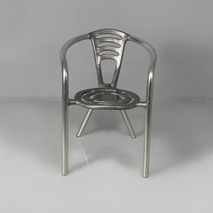 Italian modern Boulevard aluminium chairs by Ferdinand A. Porsche for Ycami 1990