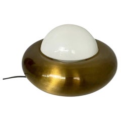 Italian modern brass table lamp by Valenti, 1970s
